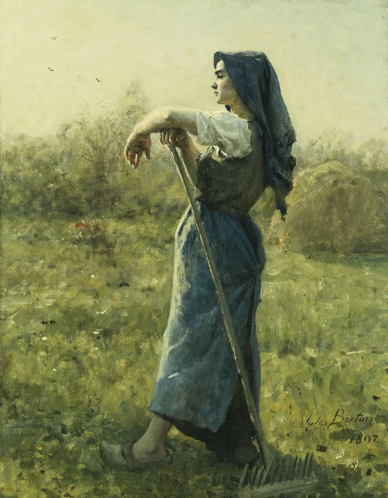 La mietitrice, 1892